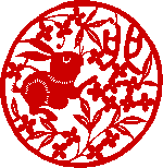 year of the rabbit logo for chinese new year