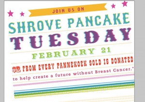 Shrove Pancake Tuesday in Southeast False Creek at De Dutch Pannekoek House