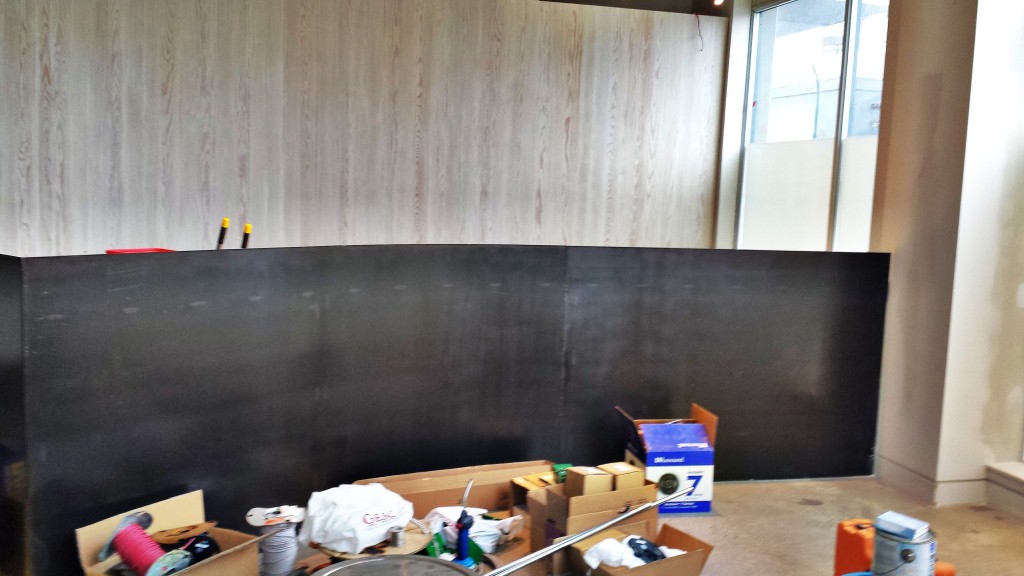 New JJ Bean Cafe under construction in Southeast False Creek