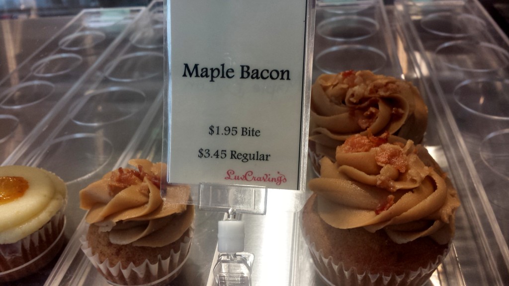 Luv Cravings Maple Bacon Cupcake