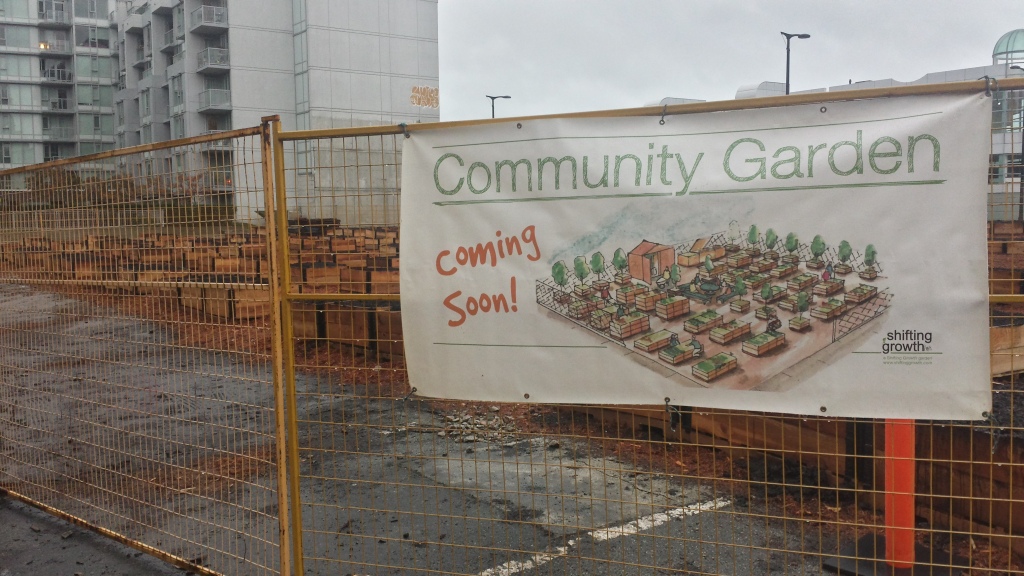 New Community Garden in Southeast False Creek